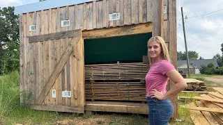 Thumbnail: Behind the Scenes of Our Solar Kiln Build! BONUS VIDEO! 