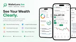 Thumbnail: WalletLens – See Your Wealth Clearly | Privacy-First Portfolio Tracker