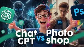 Thumbnail: AI vs Photoshop — Who REALLY Wins Social Media Design?