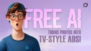 Thumbnail: This FREE AI Turns Any Photo Into a TV-Style Ad Video — INSANE Results!