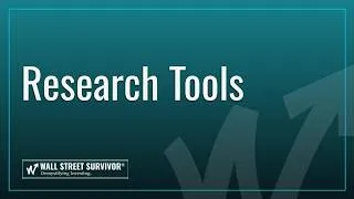 Thumbnail: How to Use Research Tools on Wall Street Survivor