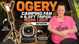 Thumbnail: Ogery camping fan , Ogery Work Light, Ogery, Ogery Review