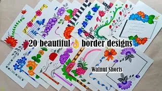 Thumbnail: 20 First Page Designs/Project Work Designs/Project Design/Front Page Design/A4 Sheet/ Border Design