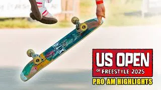 Thumbnail: Pro-Am Competition Highlights | The U.S. Open of Freestyle Skateboarding 2025