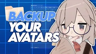 Thumbnail: How to Back Up Unity Projects  | VRChat / Unity Tutorial