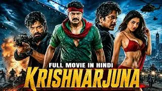 Thumbnail: Krishnarjuna | Nagarjuna Action Movie | South Indian Hindi Dubbed Action Movie | Thriller Movie