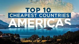 Thumbnail: 10 Cheapest Countries in Central & South America 2023 - Budget Travel 4K