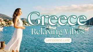 Thumbnail: Greek Island Escape | Calm Relaxing Traditional Music with Vathy Coastal Village Dreamscape