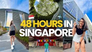 Thumbnail: Singapore In Budget - Free Things To Do In Singapore | 48 hours in World's Most Expensive City