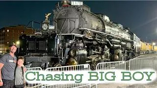 Thumbnail: Epic Father/Son Trip Across Kansas Chasing BIG BOY... The Worlds Largest Operating Steam Locomotive