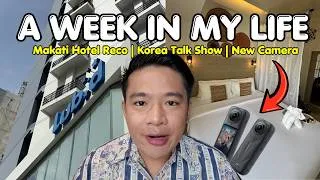 Thumbnail: MURANG Hotel sa MAKATI + First Talk Show & Camera Collab | A Week in my life