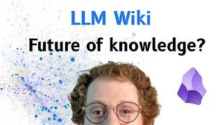 Thumbnail: How To Build LLM Wiki In Obsidian? 🧠 A Memory Layer For Any Agentic AI