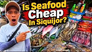 Thumbnail: Siquijor Seafood Prices 2026 🇵🇭 | Cheap or Surprisingly Expensive?