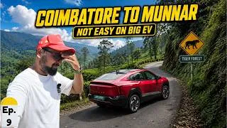 Thumbnail: Ep. 9 | EV On DANGEROUS ROAD TO MUNNAR - Tiger Forest On XEV 9e | South India Family Trip !!