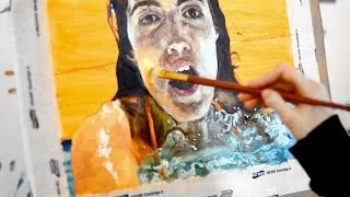 Thumbnail: Oil Painting Timelapse  "Breathing In"