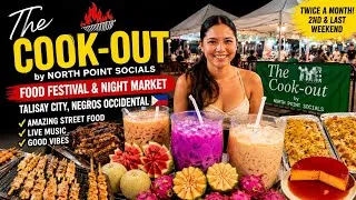 Thumbnail: The Cook-Out Talisay City 🇵🇭 | Negros Occidental Food Festival & Night Market | 4K Walking Tour