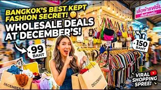 Thumbnail: BANGKOK’S BEST KEPT FASHION SECRET! 🤫 | WHOLESALE DEALS AT DECEMBER’S