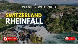 Thumbnail: Rhine Falls Switzerland 🇨🇭 The Biggest Waterfall in Europe | 4K Drone & Boat Tour / Rheinfall