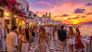 Thumbnail: PAROS GREECE 🇬🇷 | Beautiful Sunset & Evening Walk | Parikia