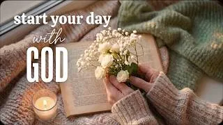 Thumbnail: Start Your Day with God 🌸 Gentle Morning Worship | Acoustic Indie Folk Worship