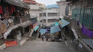Thumbnail: Walking through old neighborhoods in Chongqing, China. Life in the mountain town - Wushan(巫山)・4K