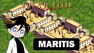 Thumbnail: 【Pharaoh: A New Era】 MARITIS! César y Cleopatra!
