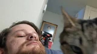 Thumbnail: Theta thanking me when I tell him it's time for dinner