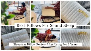 Thumbnail: Best Pillows For Sound Sleep | Sleepycat Pillows Review After Using For 2 Years | 