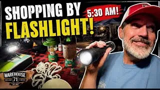 Thumbnail: Does the Early Bird Get the Worm? | 5:30 AM Flea Market Hunting JB
