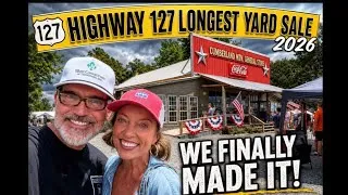 Thumbnail: We Went FURTHER Than Ever! | Highway 127 Longest Yard Sale 2026