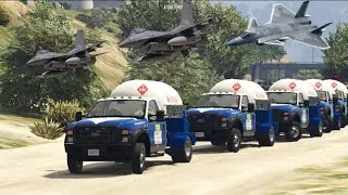 Thumbnail: Helicopters Attack on Long Vehicles Convoy in GAMEPLAY-GTAV