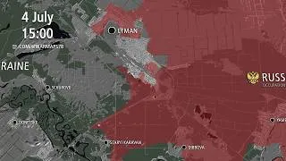 Thumbnail: Russian Invasion of Ukraine: Lyman Offensive - Every Day [JUN 3 - JUL 4 2026]