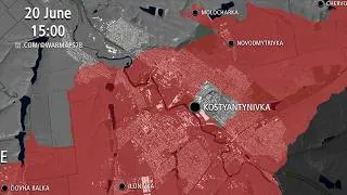 Thumbnail: Russian Invasion of Ukraine: Kostyantynivka Offensive - Every Day [NOV 15 - JUN 20 2026]