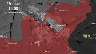 Thumbnail: Russian Invasion of Ukraine: Kostyantynivka Offensive - Every Day [NOV 15 - JUN 15 2026]