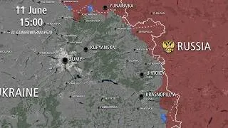 Thumbnail: Russian Invasion of Ukraine: Sumy Offensive - Every Day [JAN 10 - JUN 11 2026]
