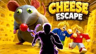 Thumbnail: ESCAPE THE GIANT CHEESE RAT 🧀 4K Interactive Warm Up | High Quality Immersive Workout | ROBLOX FULL