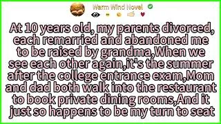 Thumbnail: At 10 years old, my parents divorced,each remarried and abandoned me to be raised by grandma,When we