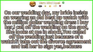 Thumbnail: On our wedding day, my bride insists on wearing an old beat up watch with the million dollar wedding