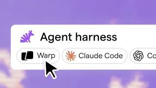 Thumbnail: How to run any agent in the cloud with Oz - Claude Code, Codex, or the Warp Agent