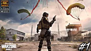 Thumbnail: Call of Duty Warzone Mobile Playing for The First Time on Android Mobile in 4k Ultra HD Gameplay 🔥