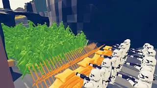 Thumbnail: Zombies invaded the Helms Deep & Starwars Tactical Response - Totally Accurate Battle Simulator TABS