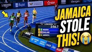 Thumbnail: MUST SEE! Jamaica Pulled Off the CRAZIEST Relay Comeback at Commonwealth 2026 🇯🇲