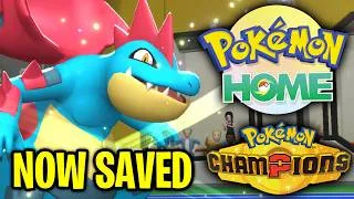 Thumbnail: Our Pokemon Are Now SAVED | Pokémon Champions & Pokémon Home UPDATE