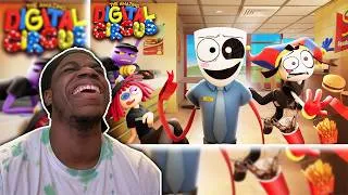 Thumbnail: "Fast Food Masquerade" | THE AMAZING DIGITAL CIRCUS - Ep 4 | WATCH ALONG CREW REACTION