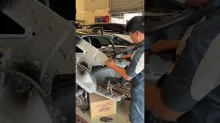Thumbnail: Toyota Yaris Rear Panel Replacement