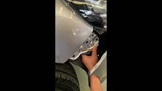 Thumbnail: Fix the crooked front bumper to fit like new.#carrepair #ซ่อมรถ