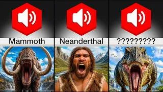 Thumbnail: Comparison: Voices Of Every Extinct Animal