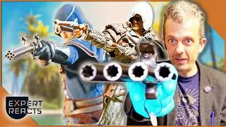 Thumbnail: Firearms Expert Reacts to Assassin's Creed Franchise Guns | EXP