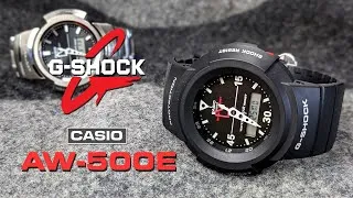 Thumbnail: Casio G-Shock AW-500E - A reprise of the first-ever analog/digital G-Shock!