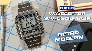 Thumbnail: Casio Waveceptor WV-59DJ-1AJF - A modern, retro-styled watch with atomic syncing.